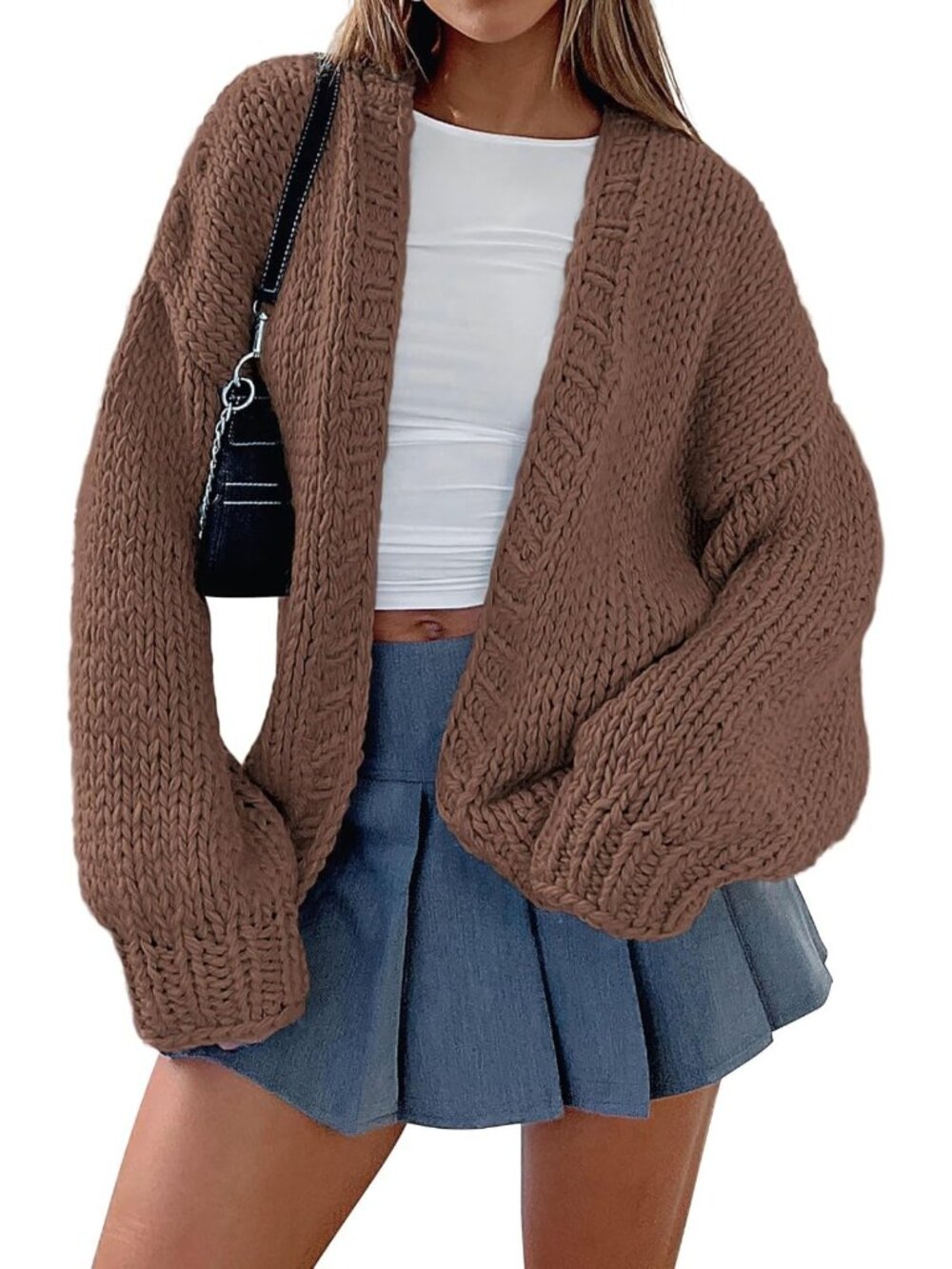 Trendy Knit Cardigan Sweater for Women | Fall Fashion Essential | Cozy Layering